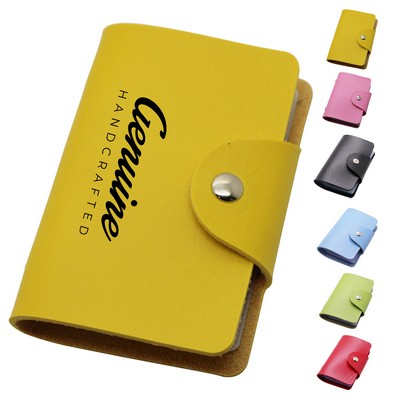 PU Leather Credit Card Holder