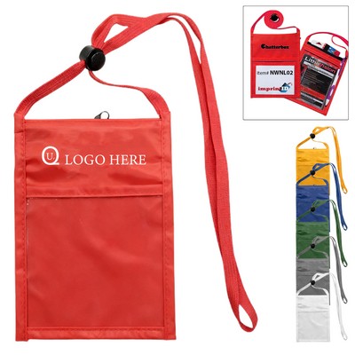 Non Woven Multifunctional Neck Hanging Badage Holder