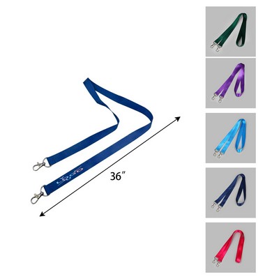 3/4 Inches Double End Lanyard with Lobster Claw