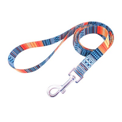Polyester Pet Leash Sublimation w/ Metal Carabiner