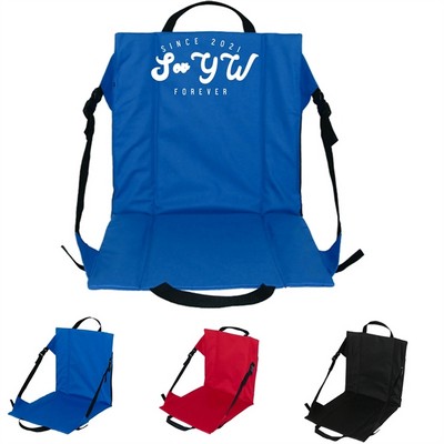Comfortable & Foldable Stadium Seat Cushion MOQ 100 Ocean