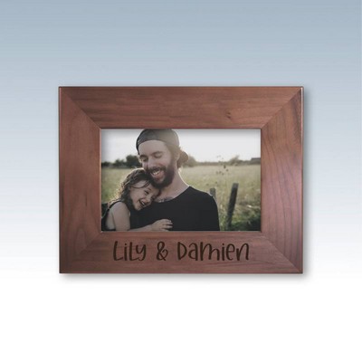 Walnut 4"x 6" Photo Frame