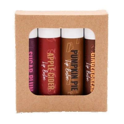 Limited Edition Holiday Lip Balm 4-Pack Set
