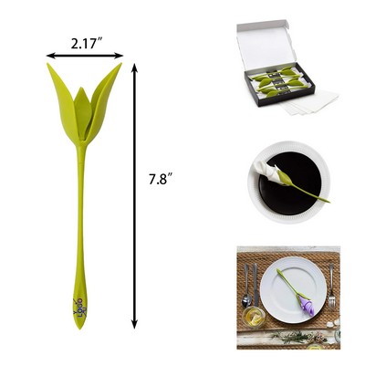 Leaf Blossom Tissue Roll Holder