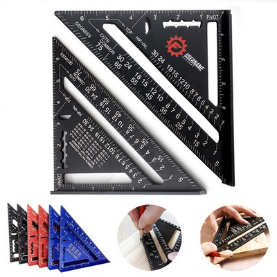 7 Inch Carpenters Aluminum Rafter Square