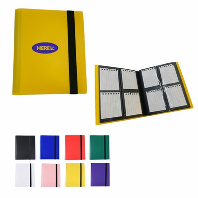 MOQ 10 pcs 4-Pocket 160-Slot Card Album