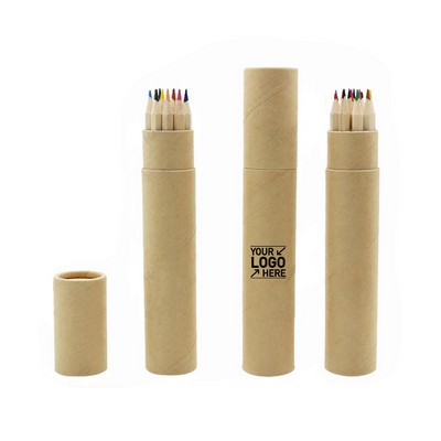 Eco Kraft Paper Colored Pencil Set