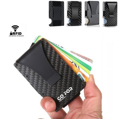 RFID Blocking Aluminum Slim Wallet