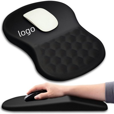 Ergonomic Wrist Support Massage Design Mouse Pad