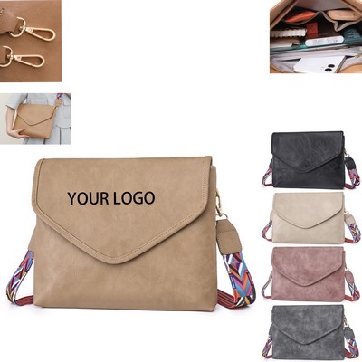 Stylish PU Crossbody Envelope Bag