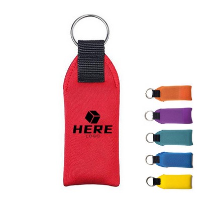 Neoprene Floating Keychain