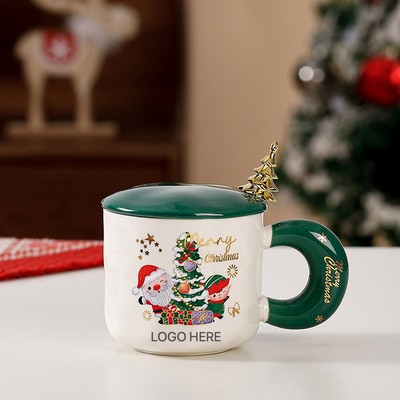 New Christmas Santa Ceramic Mug 380ml