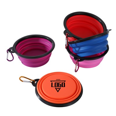 Portable Pet Feeding Watering Dish