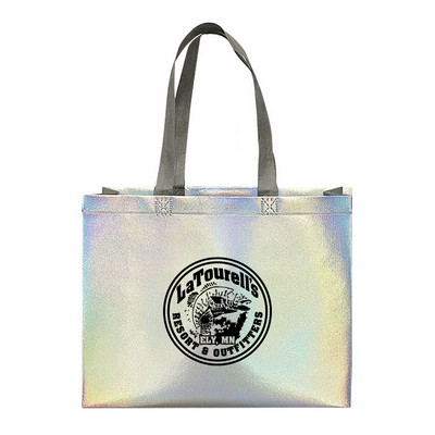 Laser Non-woven Tote Bag(18.5"W×14.2"H×4"T)