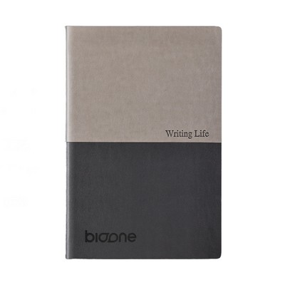 A5 Leather-bound Hardcover Notebook
