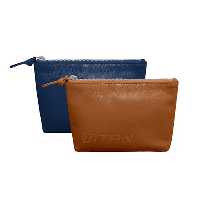 Saver Leather Gusset Pouch