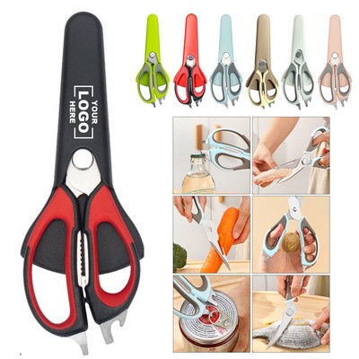 Versatile Stainless Steel BBQ Scissors for All Your Kitchen Needs