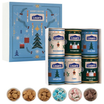 6 Way Crave Cookie Collection - 4" Tube, Option 2