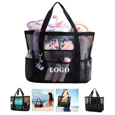 Breathable Mesh Beach Tote
