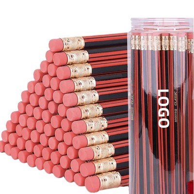 Natural Wood HB Pencil Bulk Pack for Kids Writing and Drawing