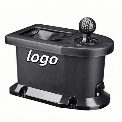 2-in-1 Golf Club Cleaner with Brush and Manual Ball Cleaning Tool