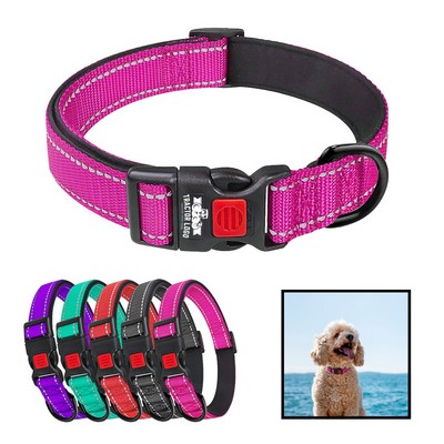 Reflective Quick-Release Dog Collar