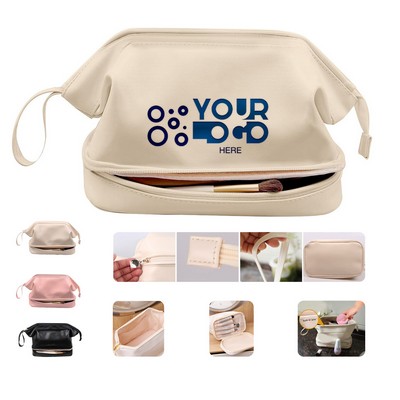 Double Layer Cosmetic Bag