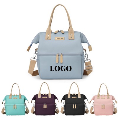 Double Layer Insulation Lunch Bag Cooler