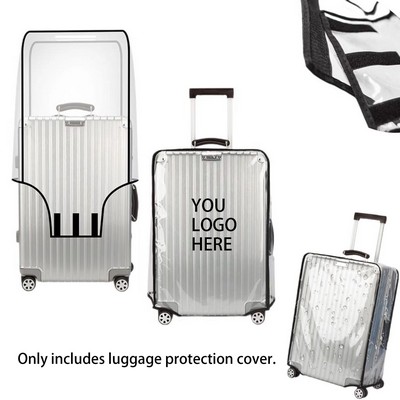 20" Clear PVC Suitcase Cover Protectors