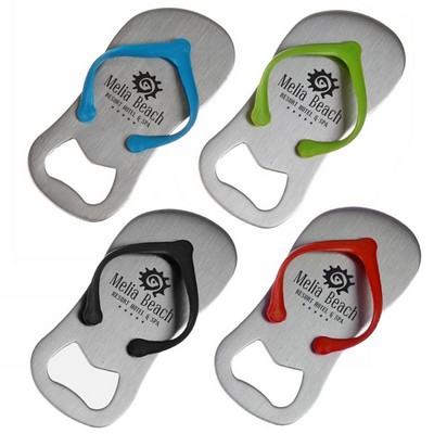 Stainless Steel Flip Flops Shape Bottle Opener