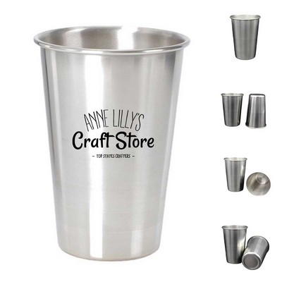 12oz Single-layer Stainless Steel Cup