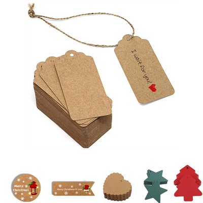 Custom Kraft Paper Tags with String