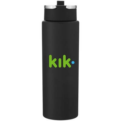 20 oz h2go Hardy Water Bottle (Matte Black)