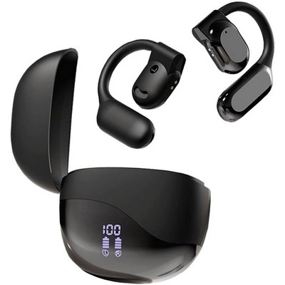 Wireless Earbuds Open Ear Earhooks Headphones LED Power Display Earphones Sports Bluetooth Ear buds