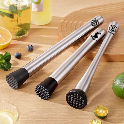 15.7" Stainless Steel Muddler for Beverage
