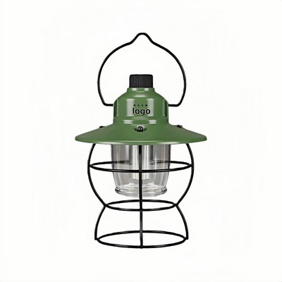 Extra Long Runtime Rechargeable Vintage Camping Lantern for Outdoor Ambiance