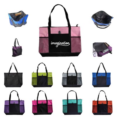 600D Oxford Cloth Tote Shopping Bag