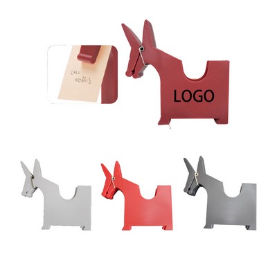 Mule Post-It Clip-Desktop Note Holder