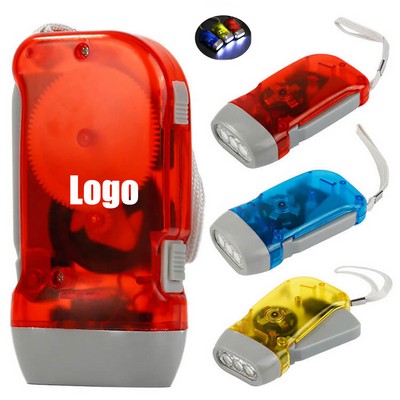 Hand Crank Flashlight