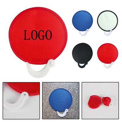 Custom Folding Polyester Advertising Fan