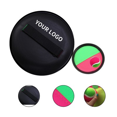 Toss And Catch Paddle Set With Ball