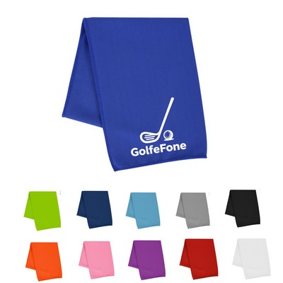 12" x 32" 160GSM Sports Cooling Towel Soft
