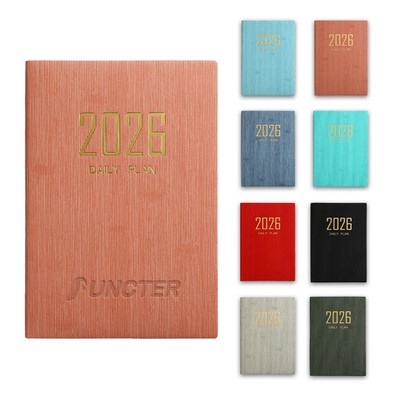 A5 PU 2026 Weekly & Monthly Planner Daily Schedule Notebook