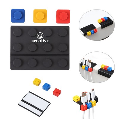Building Blocks Cable Cord Organizer Set