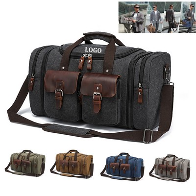 Waxed Canvas Travel Bag