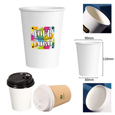14 Oz. Paper Hot Cups With Lids