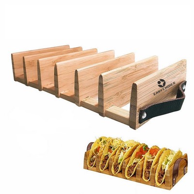 Bamboo Taco Holder