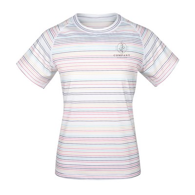 Custom Raglan Performance T-Shirt With Flatlock Seams (Full Color)