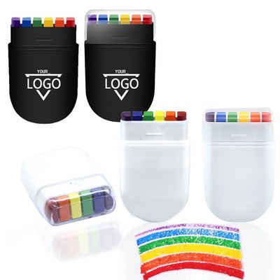 6-Color Rainbow Crayon