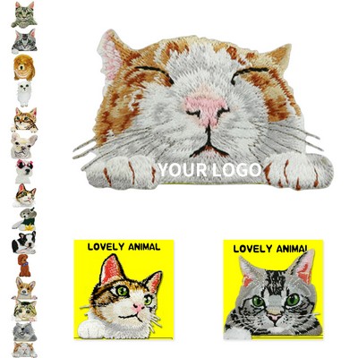 Fabric Material Custom Embroidered Patches With Fine Detail